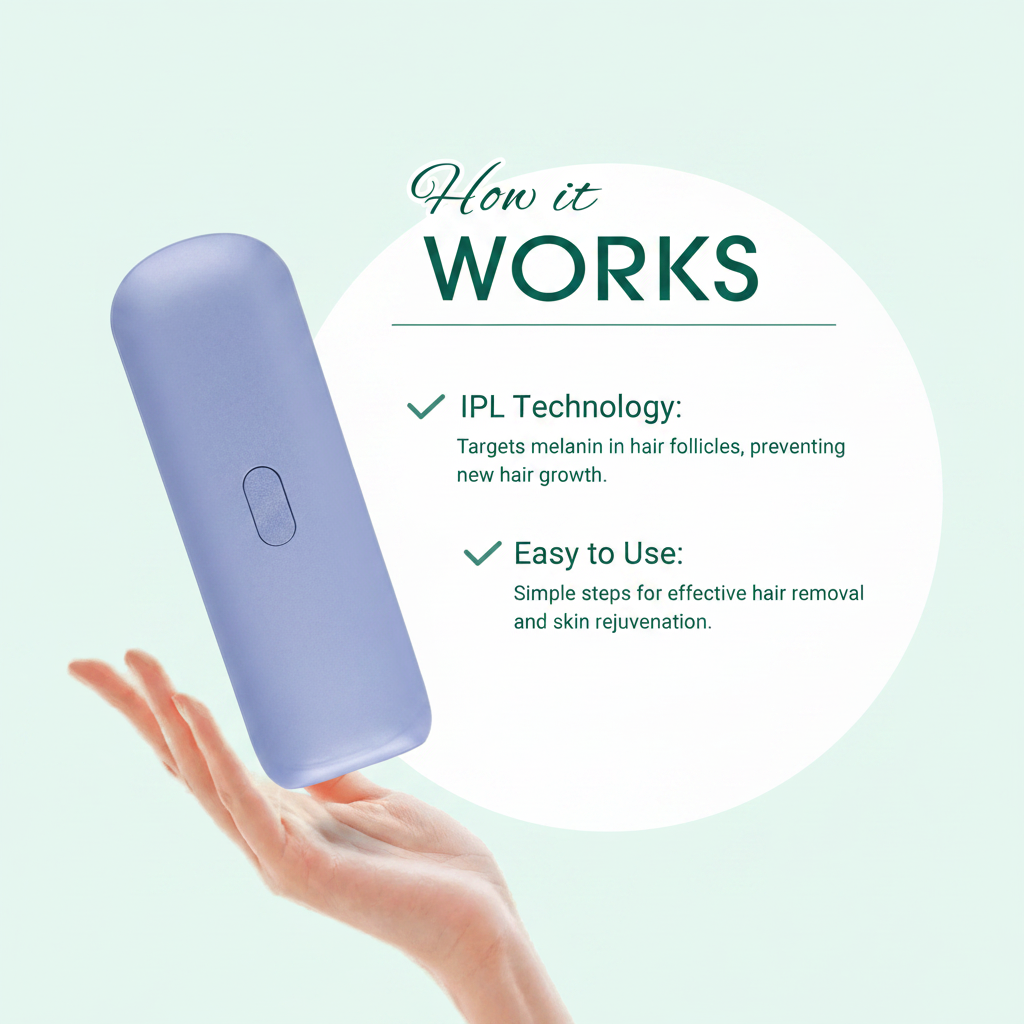 IPL Laser Hair Removal Device – Permanent Smoothness at Home