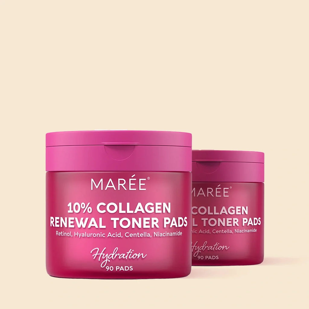 Collagen & Retinol Toner Pads – 60-Second Glow, Visibly Firmer Skin